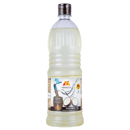 Coconut Oil 1 Ltr - Minaliya Mara Chekku Wood Pressed Oil